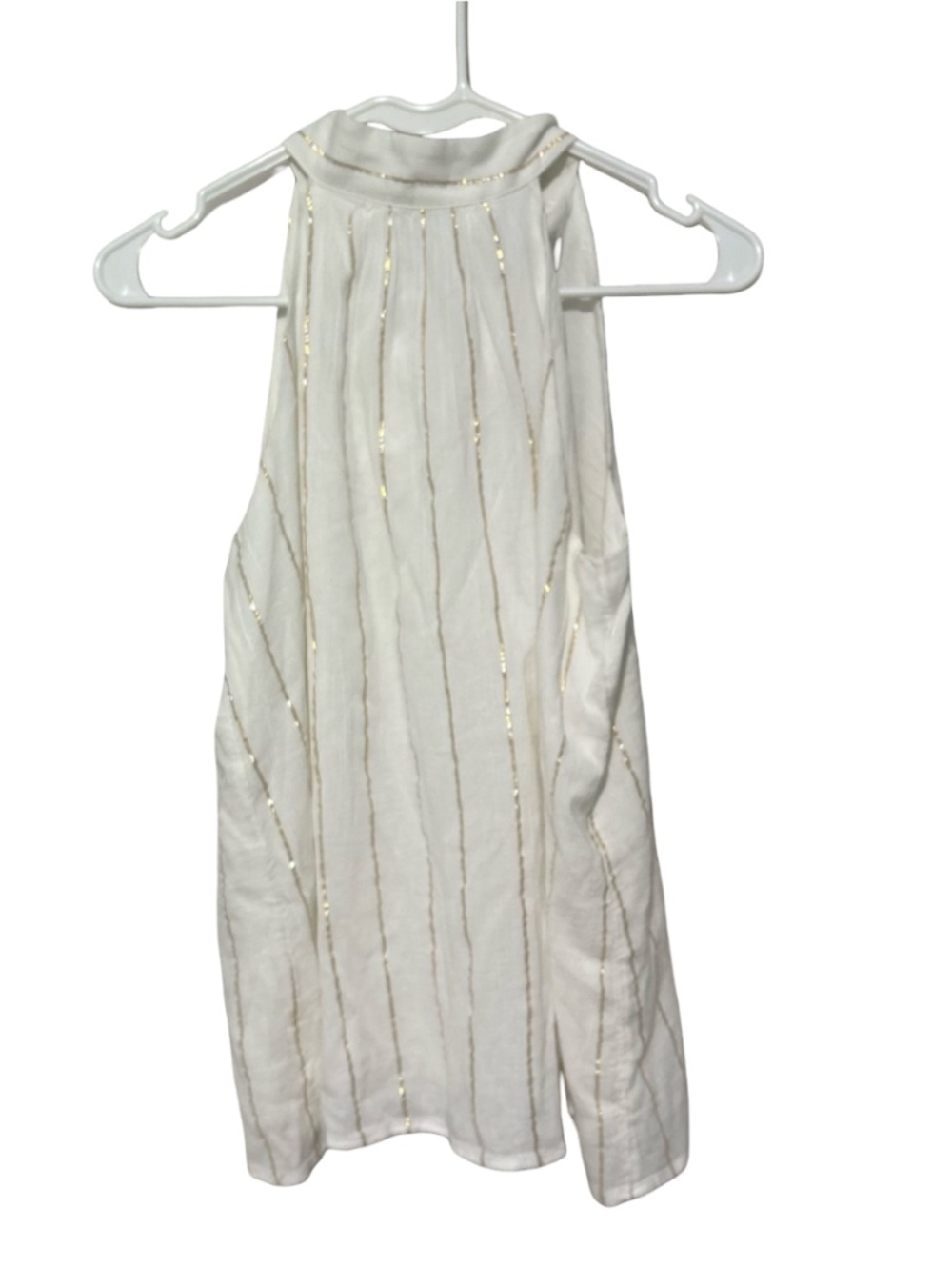 LOFT NWT White Blouse Sleeveless Size XS